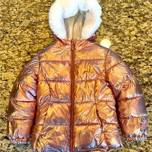 Girl’s Coat size 7/8, perfect condition!  Rose gold in color. Xposure brand